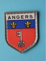 ANGERS ( Chocolat LANVIN ) Blason > Villes De FRANCE ( 5 X 4 Cm. ) ! - Schokolade