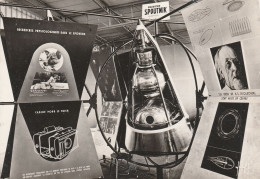 Exposition Internationale (Terre Et Cosmos) Le Spoutnik II Lancé Le 3 Novembre 1957 - Espace