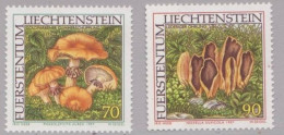Liechtenstein - YT N° 1093 / 1094 ** - Neuf Sans Charnière - Champignons - Neufs