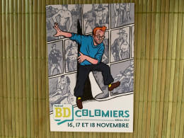 Carte Festival Bd Colomiers Trapier - Bandes Dessinées