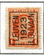 Préo Typo N° 75-A  Et  75-B - Sobreimpresos 1922-31 (Houyoux)
