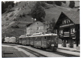 CHUR-AROSA-BAHN Bahn Am Bahnhof Langwies - Langwies