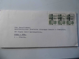 Busta Viaggiata Per L'Italia "Pref. Giuseppe Renato" Roma 1964 - Briefe U. Dokumente