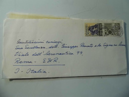 Busta Viaggiata Per L'Italia "Pref. Giuseppe Renato" Roma 1971 - Cartas & Documentos