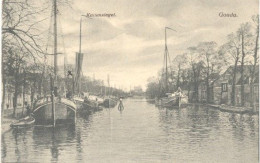 Gouda, Kattensingel  (binnenscheepvaart) - Gouda