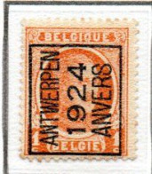 Préo Typo N° 91A-92A Et 93A - Sobreimpresos 1922-31 (Houyoux)