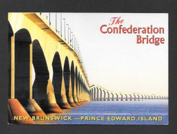 Ile Du Prince-Édouard To New Brunswick Confederation Bridge - Pont De La Confédération 16x12.5 Cm Photo Barrett & MacKay - Otros & Sin Clasificación