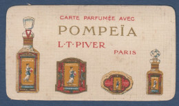 Cartes Parfumée POMPEÏA  - Calendrier 1930 - Non Classificati