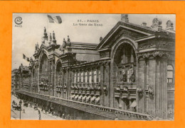 PARIS - La Gare Du Nord - 1921 - - Metropolitana, Stazioni
