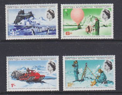 British Antarctic Territory (BAT) 1969 Scientific Works 4v  * Mh (= Mint, Hinged) (58714A) - Ongebruikt