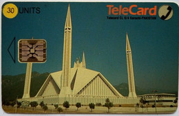 Pakistan 30 Units Telecard ( Blue  No Logo ) - Pakistan