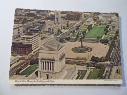 Cartolina  Viaggiata Per L' Italia "INDIANAPOLIS THE WORLD WAR MEMORIAL" Ministero Interno, Roma 1971 - Indianapolis