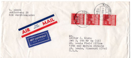 L65708 - Bund - 1966 - 3@30Pfg Brandenburger Tor A LpBf BERCHTESGADEN -> St.Louis, MO (USA) - Briefe U. Dokumente