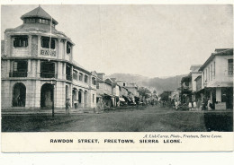 SIERRA LEONE , Freetown - Rawdon Street - Sierra Leone