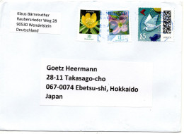 65712 - Bund - 2023 - 85c Brief MiF A Bf BRIEFZENTRUM 90 - ... CORONA -> Japan - Cartas & Documentos