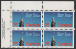 Canada - #740 - MNH PB - Plate Number & Inscriptions