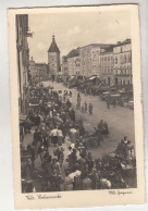 C7948) WELS - WOCHENMARKT Mit Tollen Sehr Alten Details - Marktstände - LKW Details Etc. FELDPOST 1941 - Wels