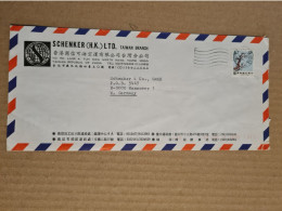 LETTRE TAIWAN REPUBLIC OF CHINA  TAIPEI SCHENKER LTD - Andere & Zonder Classificatie