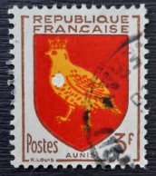 France 1954 N°1004 1 Anneau-lune Ob TB - Usati