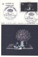 Carte Journée Du Timbre 1980, Avati La Lettre à Mélie Excellent état - 1990-1999