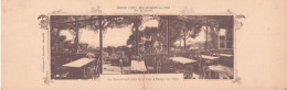 13 / RARE / DOUBLE CARTE PANORAMIQUE / GRAND HOTEL DES LECQUES / VUE PANORAMIQUE PRISE DE LA SALLE A MANGER - Les Lecques