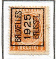 Préo Typo N° 114A - Typos 1922-31 (Houyoux)
