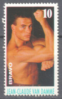 Jean-Claude Van Damme ACTOR USA Belgium Martial SPORT BRAVO Magazine Germany LABEL CINDERELLA VIGNETTE - Unclassified