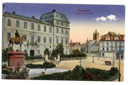 Allemagne --DARMSTADT--1918 - Partie Beim Schloss ...colorisée....cachet - Darmstadt