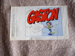 AUTOCOLLANT GASTON  FAIT DES BULLES - Gaston