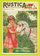 CP Couverture De L'Hebdomadaire Illustré RUSTICA N°53 Du 31/12/1950 Fillette Pour L'Alimentation Des Chèvres VOIR DOS - Francese