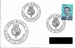 SPAIN. FDC. KING FELIPE VI. 2020 - FDC