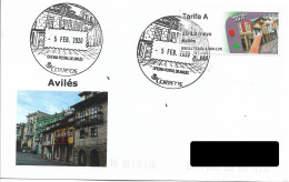 SPAIN. POSTMARK. AVILES. ATM. 2020 - Franking Machines (EMA)