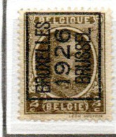 Préo Typo N° 133A Et 135A - Sobreimpresos 1922-31 (Houyoux)