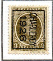 Préo Typo N° 134B - Sobreimpresos 1922-31 (Houyoux)