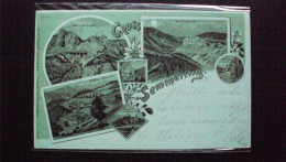 AUSTRIA Österreich POST CARD GRUSS AUS FROM SEMMERING Neunkirchen 1899 - Neunkirchen