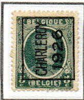 Préo Typo N° 142A-142B - Sobreimpresos 1922-31 (Houyoux)