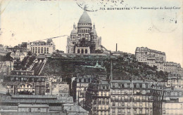 FRANCE - 75 - Paris - Arrondissement 18 - MontMartre - Vue Panoramique Du Sacré-Cœur - Carte Postale Ancienne - District 18