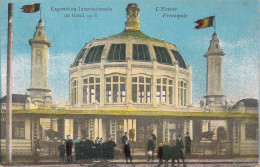 BELGIQUE - Gand - Exposition Internationale De Gand 1913 - L'Entrée Principale - Carte Postale Ancienne - Gent