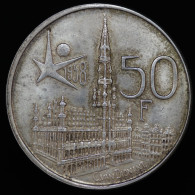 Belgique / Belgium, Baudouin I (Belges) Commemorative, 50 Francs, 1958, Argent (Silver), SPL (UNC), KM#150 - 50 Frank