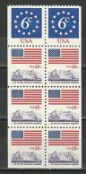 USA Sc 1893a, Mi 1463, 1466 HB ** - 1981-...