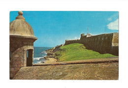 Sentry Box In The Old Spanish Fort El Morno,San Juan.Expédié à Borgerhout (Belgique) - Puerto Rico