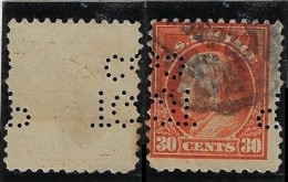 USA United States 1908/1923 Stamp With Perfin TGP/Co By Thomas G. Plant Company From Boston Lochung Perfore - Zähnungen (Perfins)