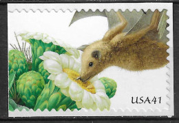 USA 2007 MiNr. 4241 BD  Etats-Unis Plant, Cactusses, Saguaro Cactus, Blossom Bat 1v ** 1.00 € - Bats