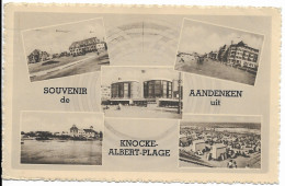 - 3066 - KNOCKE  ALBERT PLAGE  Souvenir - Knokke