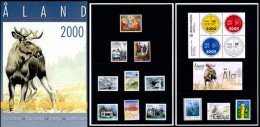 Aland Åland Finland 2000 Year Set Mint - Années Complètes