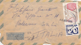 BRASILE  /  ITALIA  _ Cover _ Lettera - Scritto All'interno - Cartas & Documentos