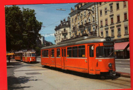 HA2-03  Genève  Place Du Cirque. Tramway Motrice Articulée Düwag En Mai 1981. NC GF Jaeger  - Genève