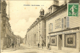 91 ETAMPES RUE St ANTOINE ENTREPRISE GENERALE DE PEINTURE MAISON BOIS COLLEGE St HILAIRE - Etampes