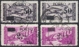 SLOVENIA - TRIESTE - ZONA B - LITORALE - PORTO - Sassone 6/III+7+6A/III+7A/II - PREM  PODGRAD  KNEŽAK - 1945 - RARE - Impuestos