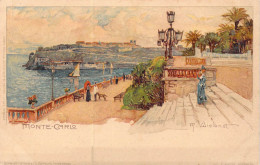 MONACO - Monte-Carlo - Poésie A La Principauté De Monaco - Carte Postale Ancienne - Monte-Carlo